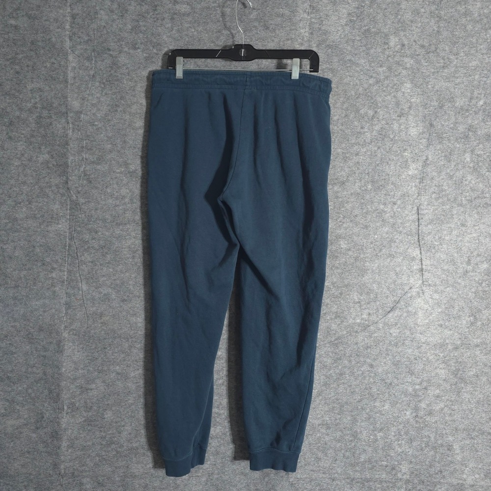 Nike Sweatpants Joggers Mens Medium Blue Cotton Blend Athletic Casual Sportswear
